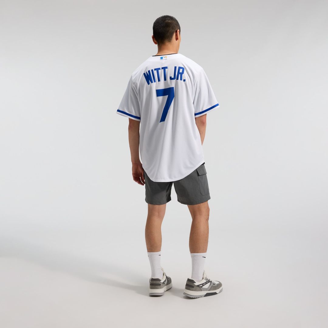 Kansas City Royals Bobby Witt Jr. Home Replica Jersey — White