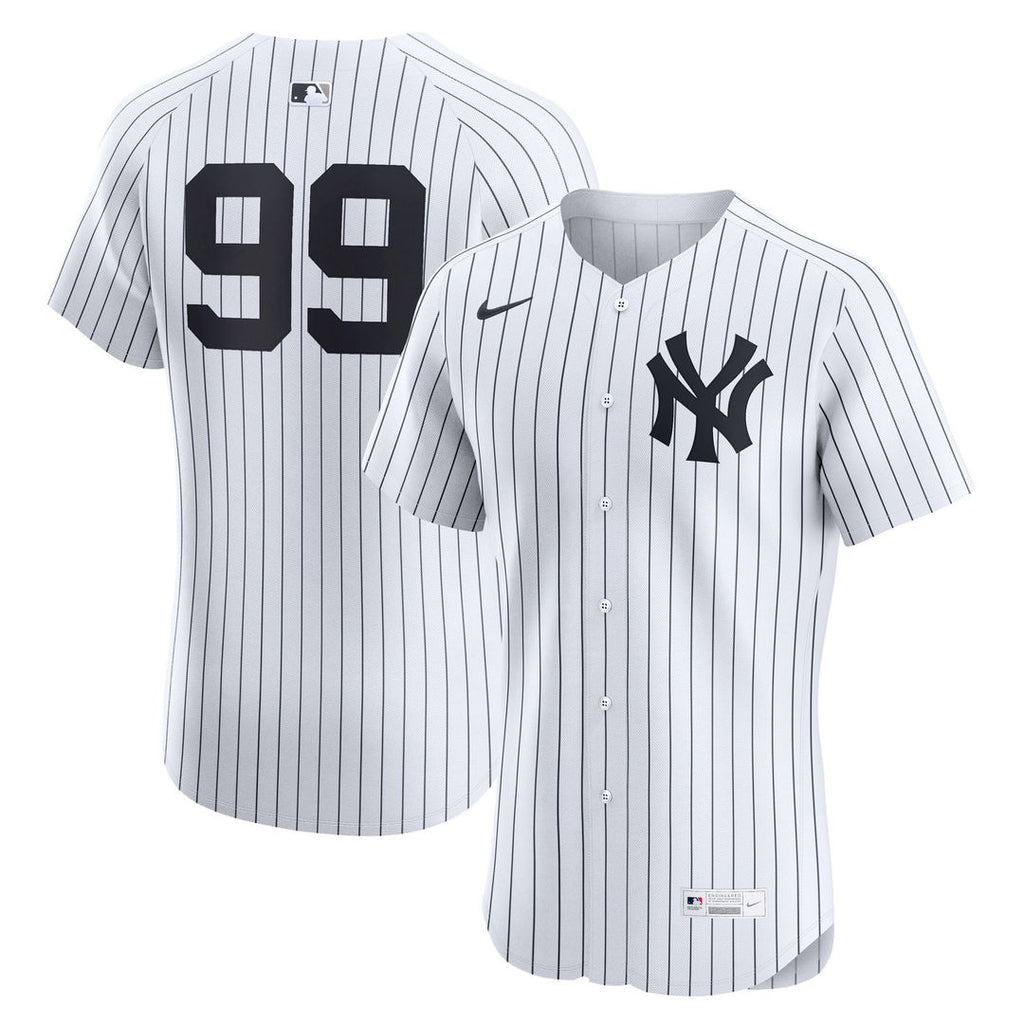 New York Yankees Aaron Judge Home ElitePlayer Jersey — White