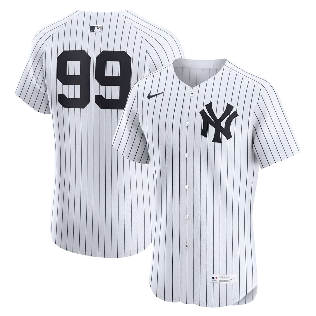 New York Yankees Aaron Judge Home ElitePlayer Jersey — White