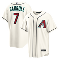 Arizona Diamondbacks Corbin Carroll Home Replica Jersey — Cream