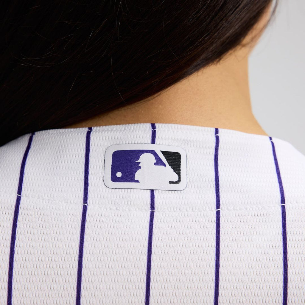 Colorado Rockies Women's Home Replica Team Jersey — White
