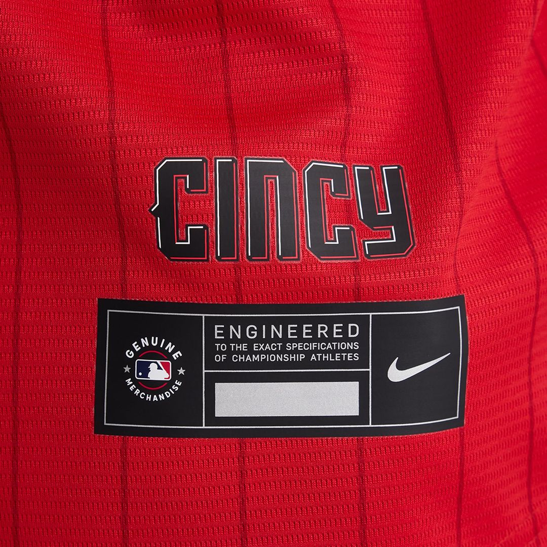 Cincinnati Reds 2026 City Connect Stadium Jersey — Red