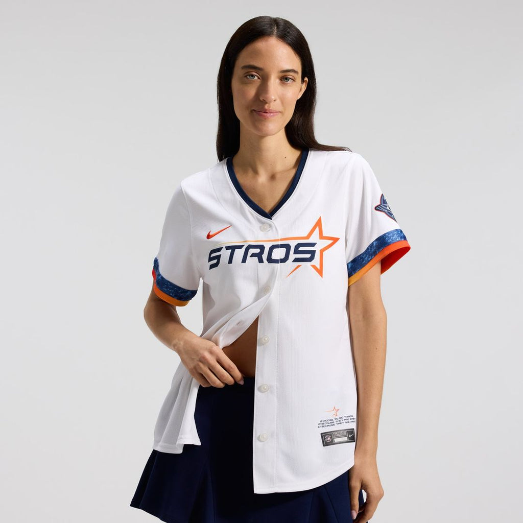 Houston Astros Women's 2025 City Connect Limited Jersey — White