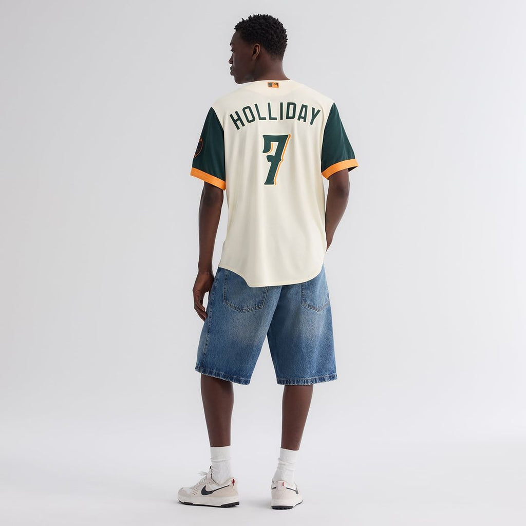 Baltimore Orioles Jackson Holliday 2026 City Connect Stadium Jersey — Cream