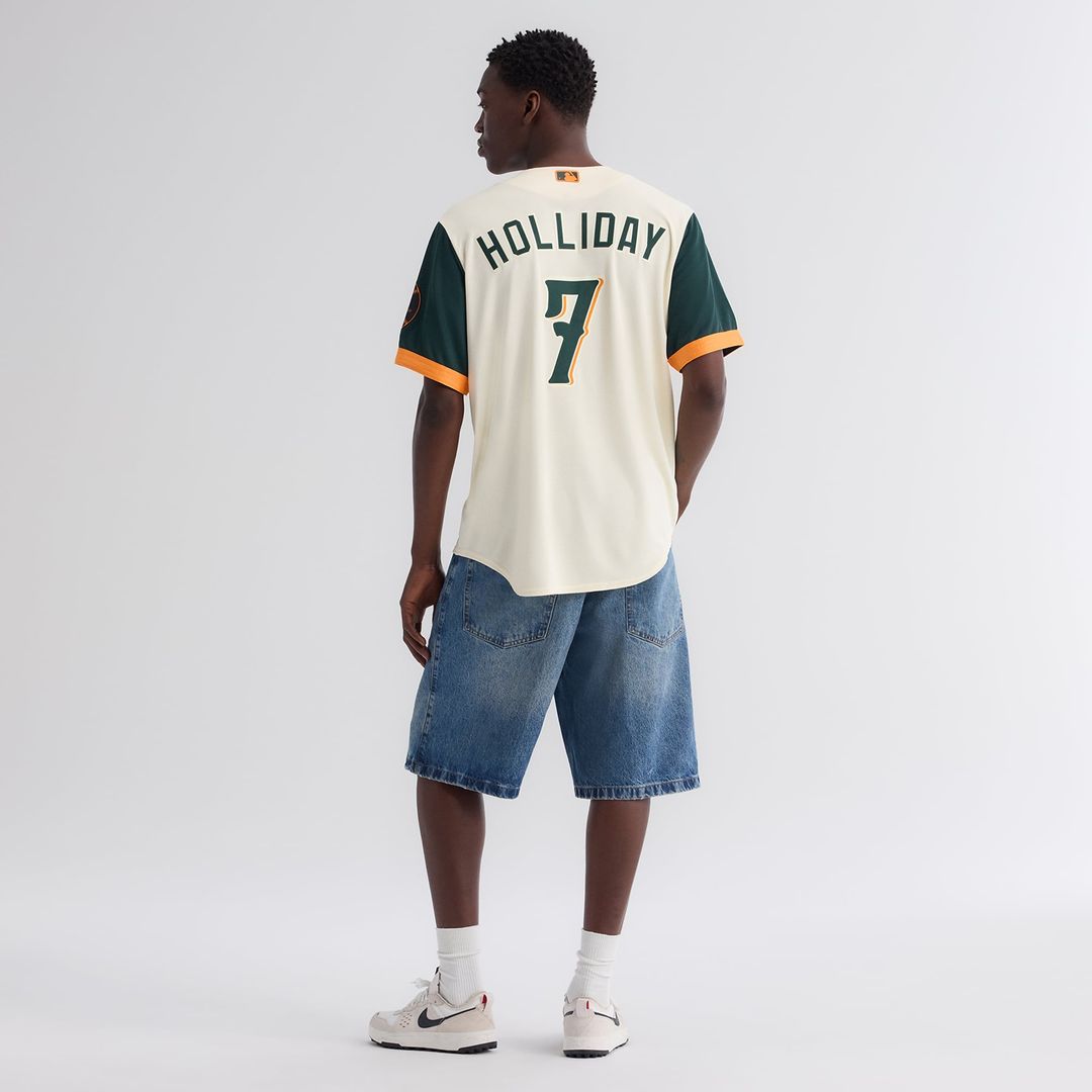 Baltimore Orioles Jackson Holliday 2026 City Connect Stadium Jersey — Cream