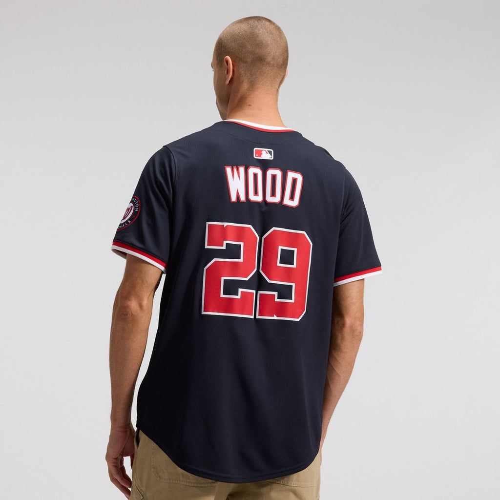 Washington Nationals James Wood Alternate Limited Jersey — Navy