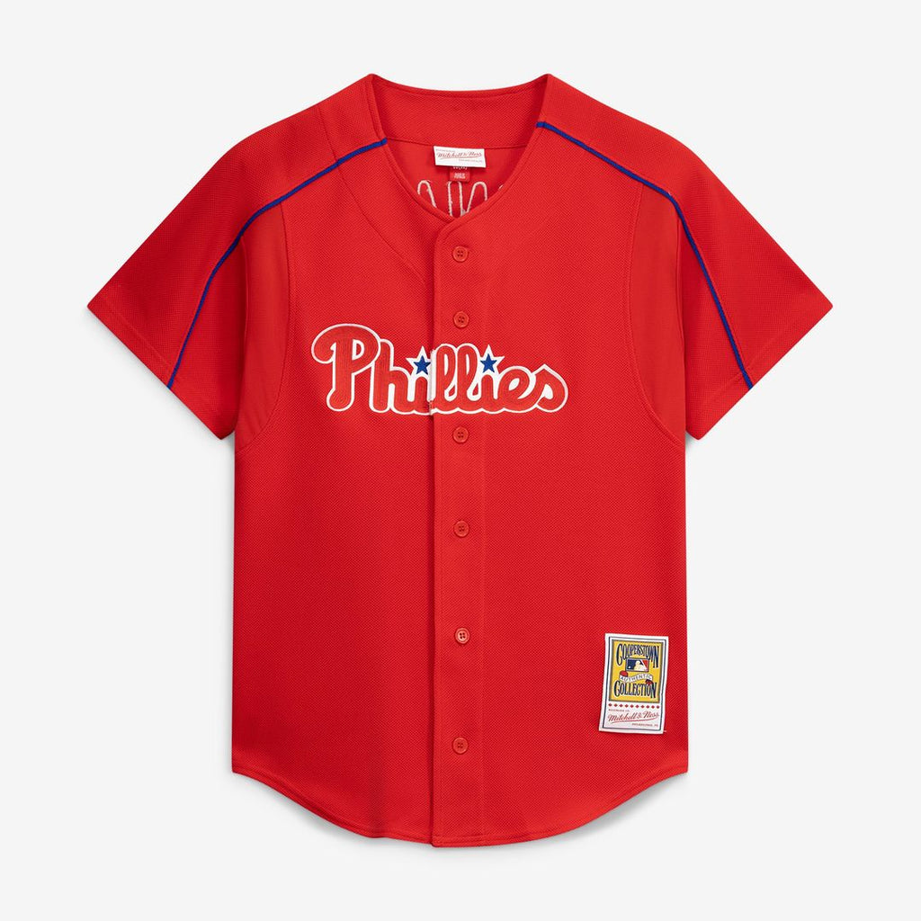 Philadelphia Phillies Ryan Howard Cooperstown Batting Practice Jersey — Red